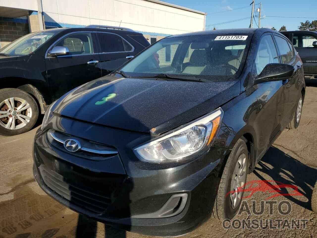 HYUNDAI ACCENT 2017 - KMHCT5AE3HU359290