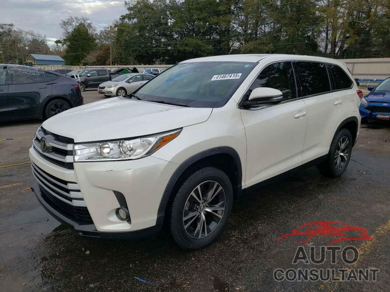 TOYOTA HIGHLANDER 2019 - 5TDZZRFH0KS348878