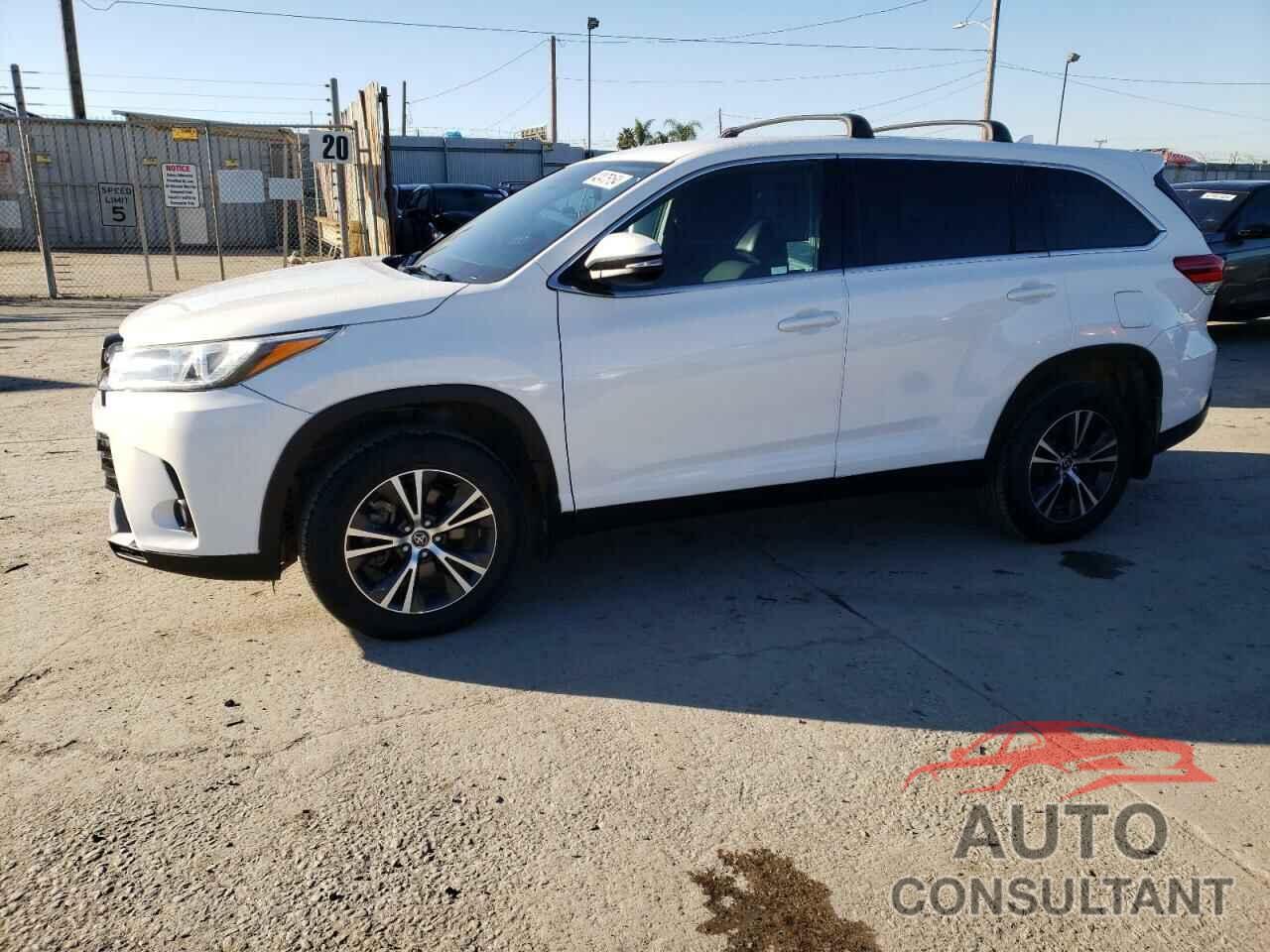 TOYOTA HIGHLANDER 2019 - 5TDBZRFH6KS971696