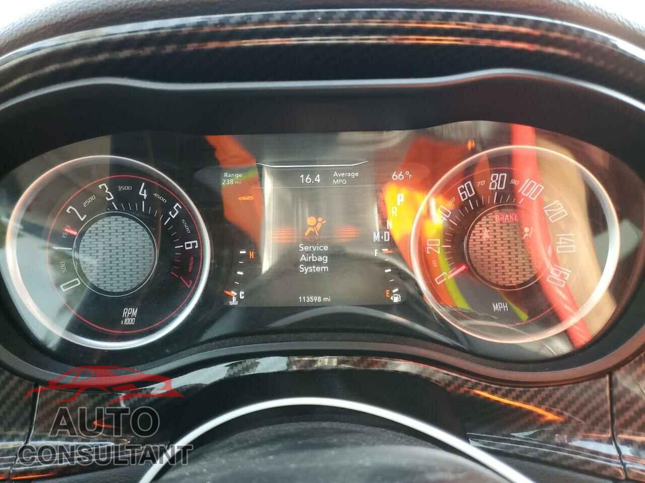 DODGE CHALLENGER 2017 - 2C3CDZAG9HH574285