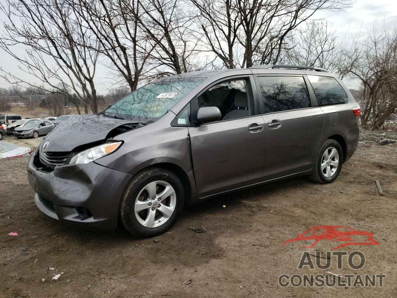 TOYOTA SIENNA 2017 - 5TDKZ3DC0HS886138