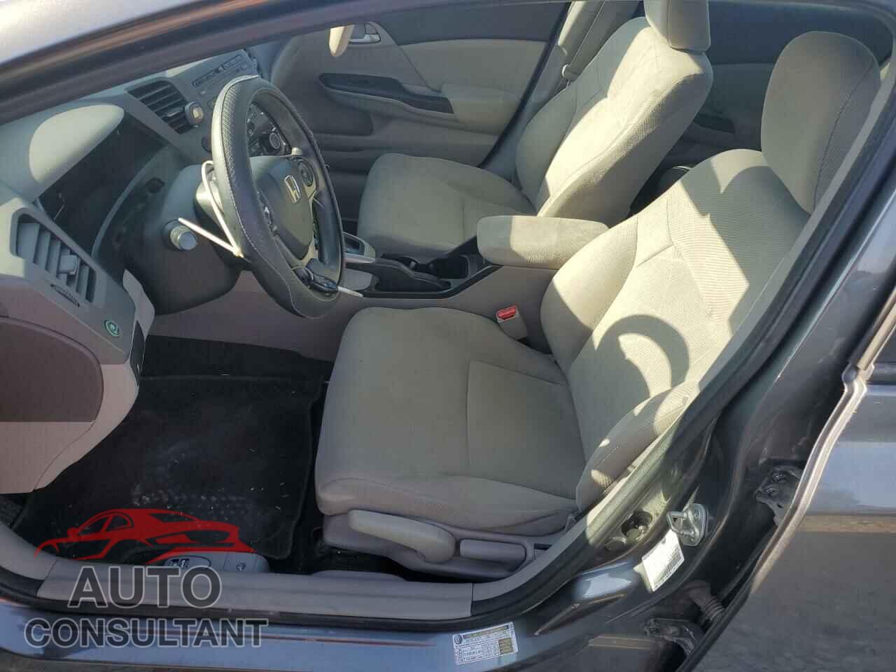HONDA CIVIC 2012 - 19XFB2F54CE347328