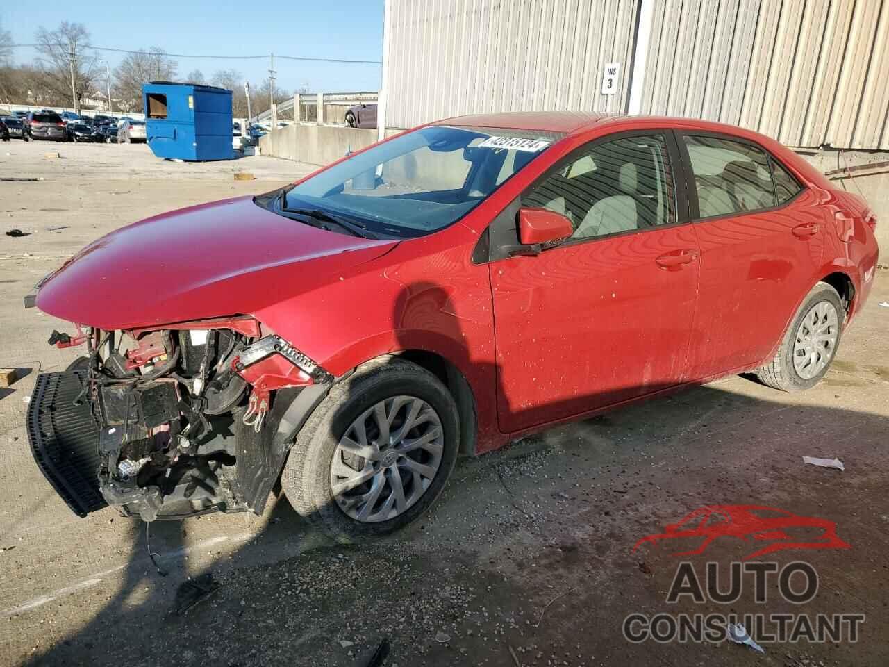 TOYOTA COROLLA 2019 - 2T1BURHE1KC171107