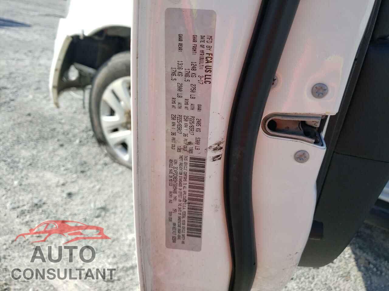 DODGE JOURNEY 2017 - 3C4PDCAB3HT609408