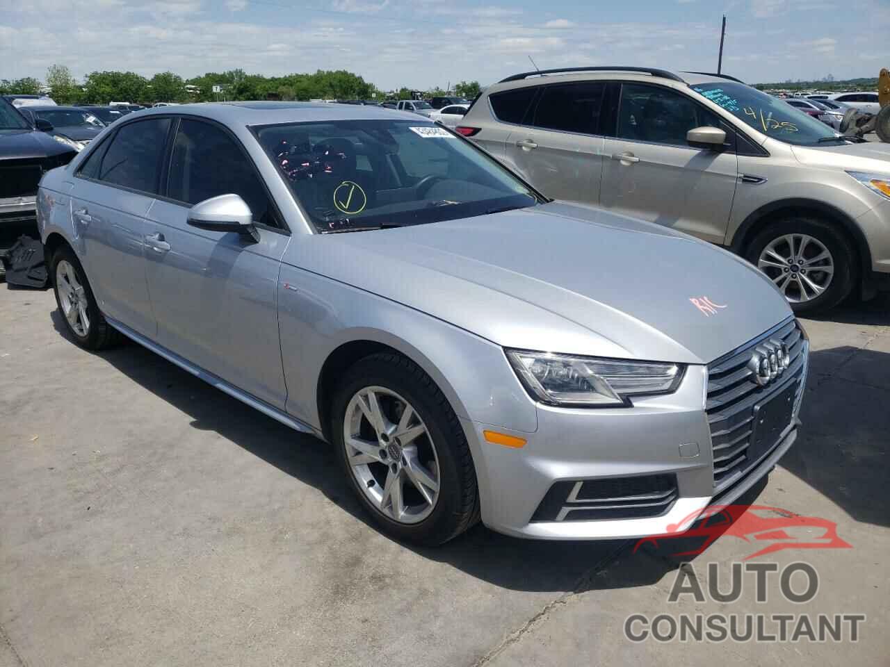 AUDI A4 2018 - WAUKMAF42JA206622