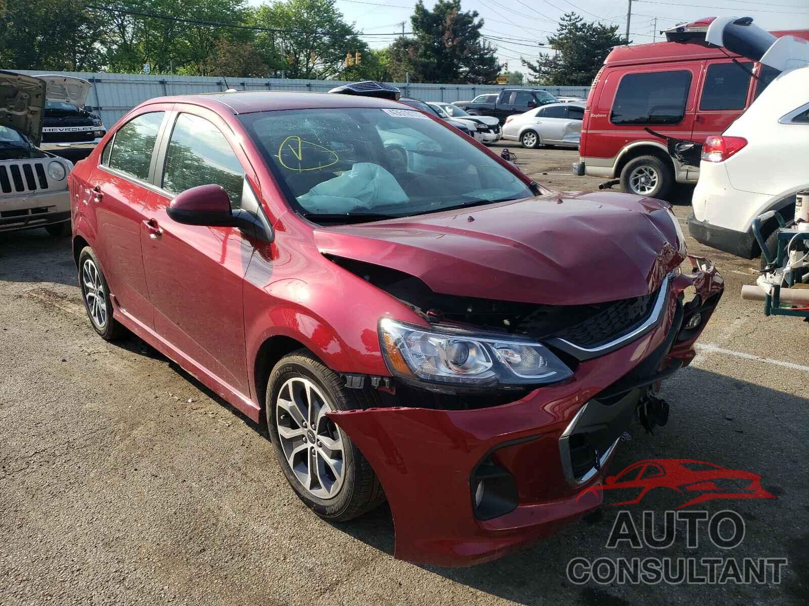 CHEVROLET SONIC 2020 - 1G1JD5SB7L4138984