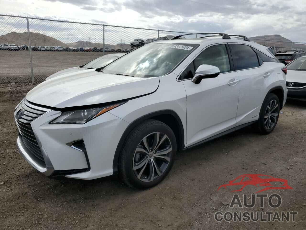 LEXUS RX450 2017 - 2T2BGMCA4HC012875