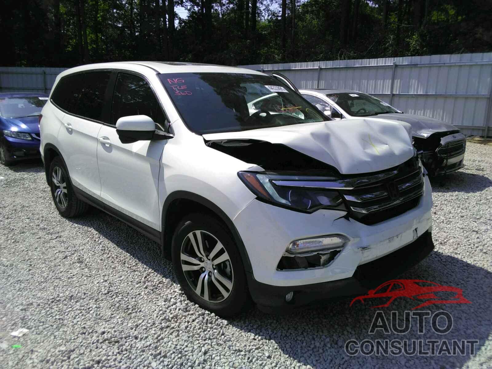 HONDA PILOT 2017 - 5FNYF5H57HB029586