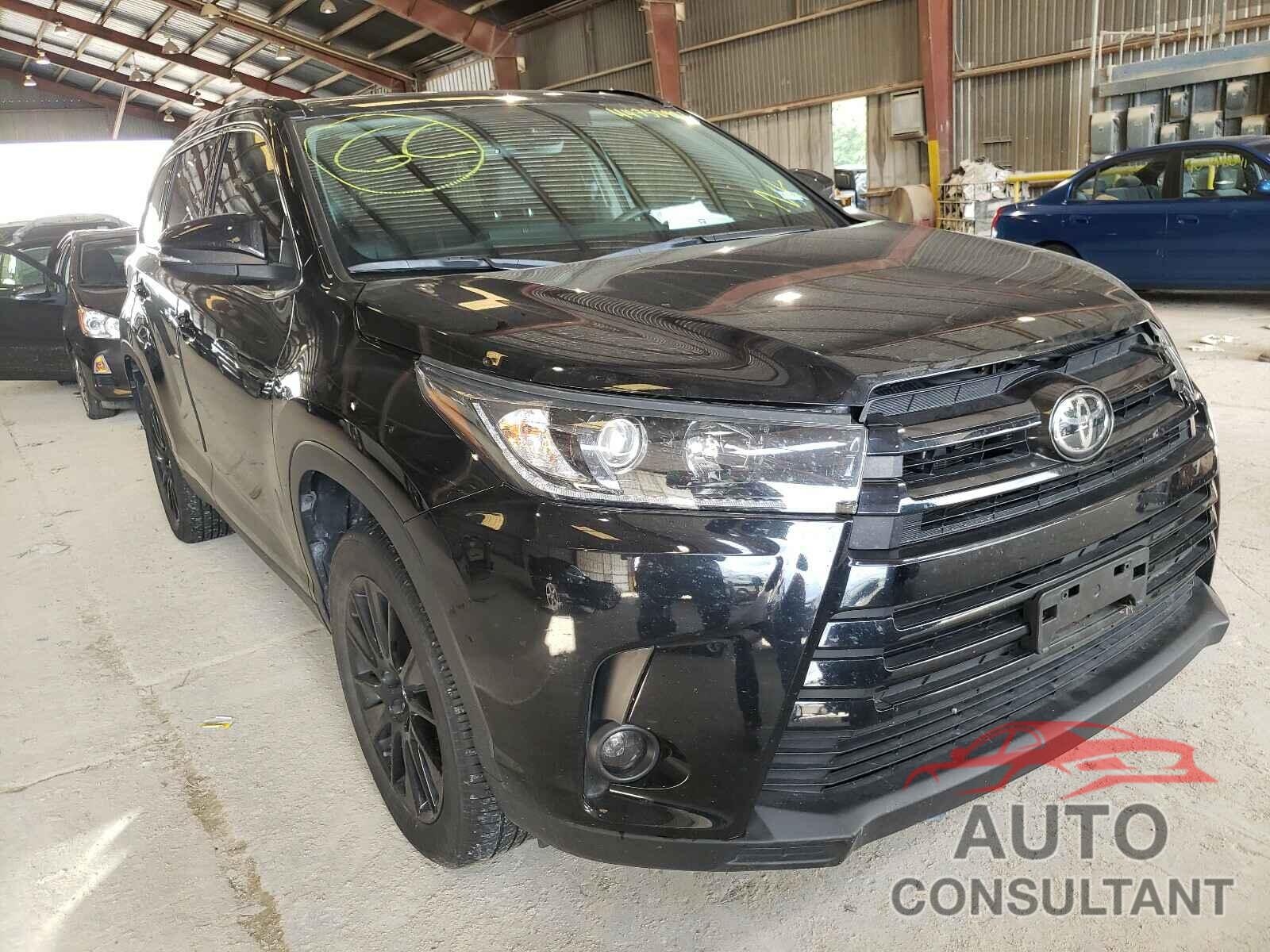 TOYOTA HIGHLANDER 2019 - 5TDKZRFH4KS571524