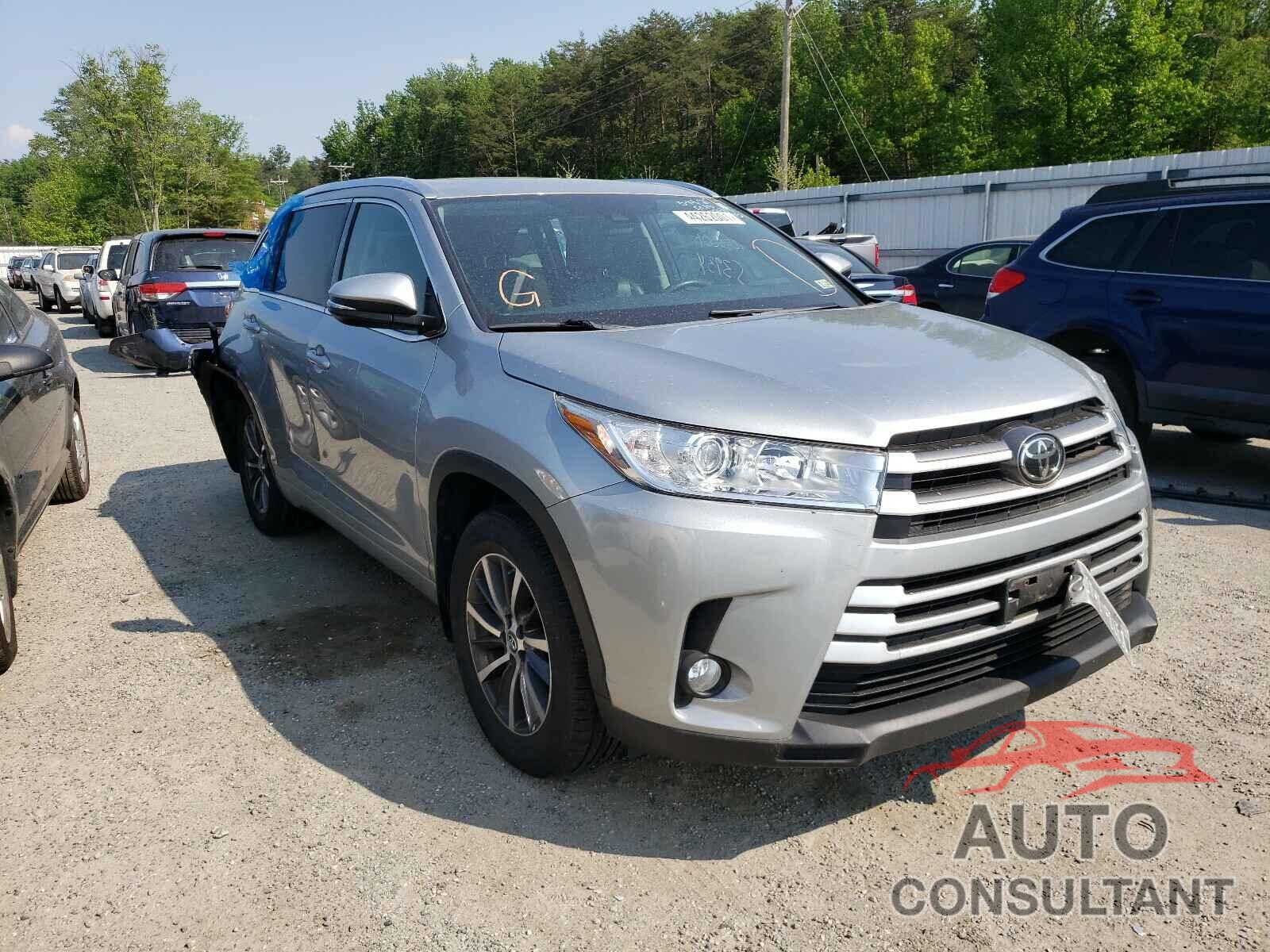 TOYOTA HIGHLANDER 2017 - 5TDJZRFH4HS406075