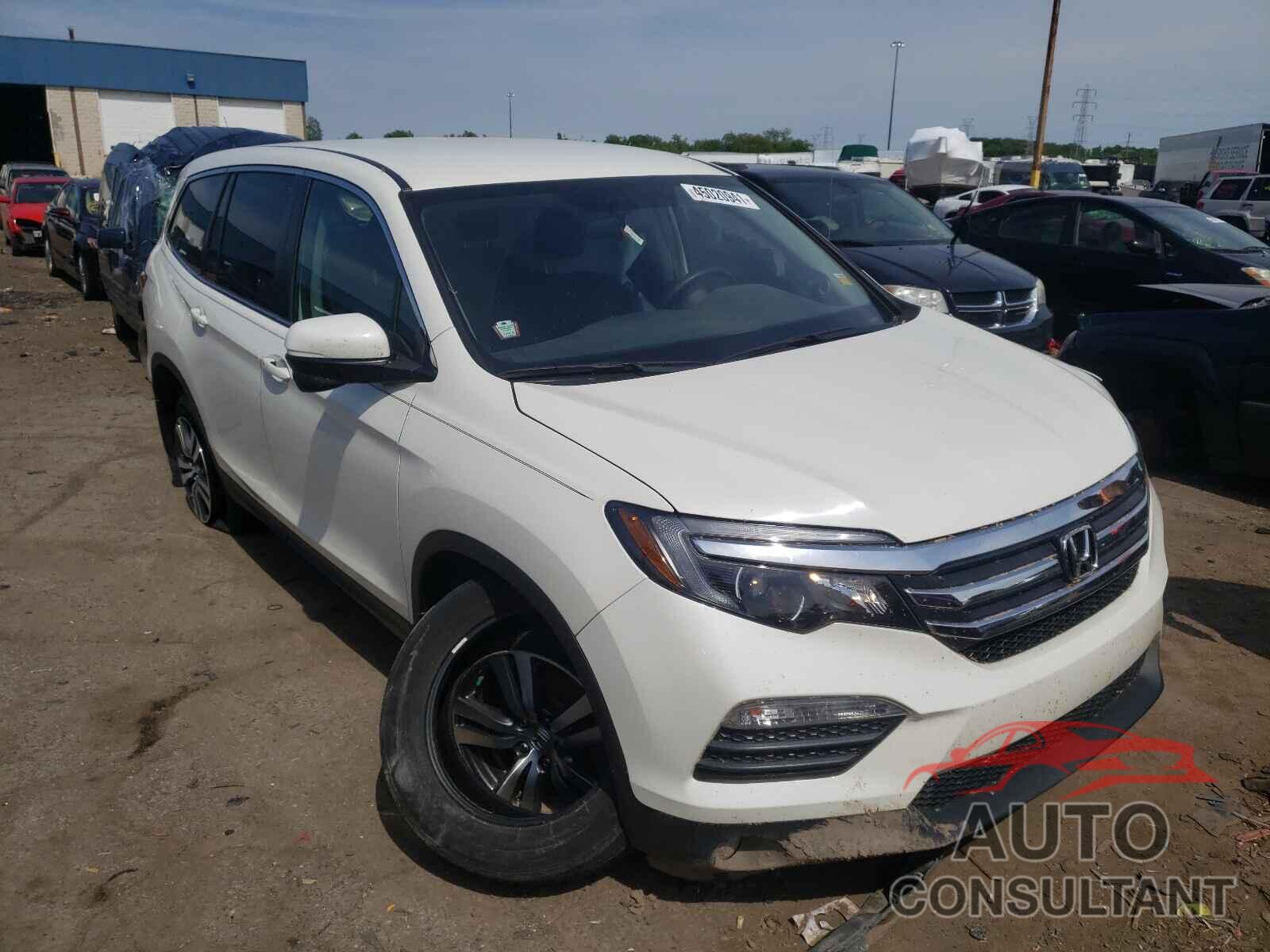 HONDA PILOT 2017 - 5FNYF6H34HB090253