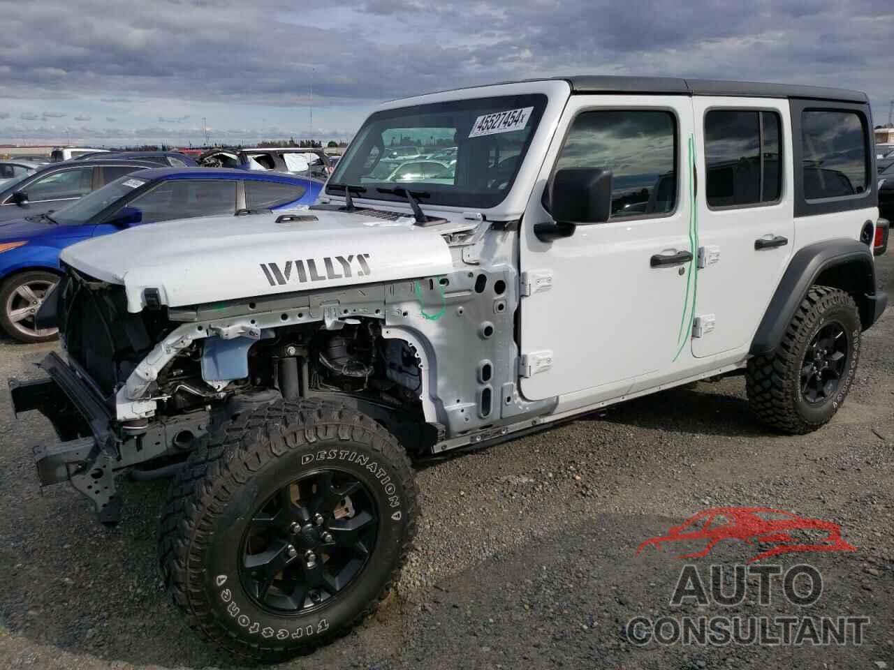 JEEP WRANGLER 2021 - 1C4HJXDN6MW793113