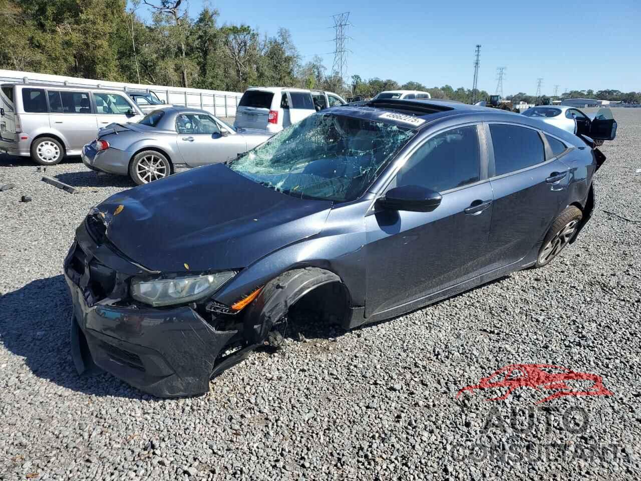 HONDA CIVIC 2018 - 2HGFC2F76JH589426