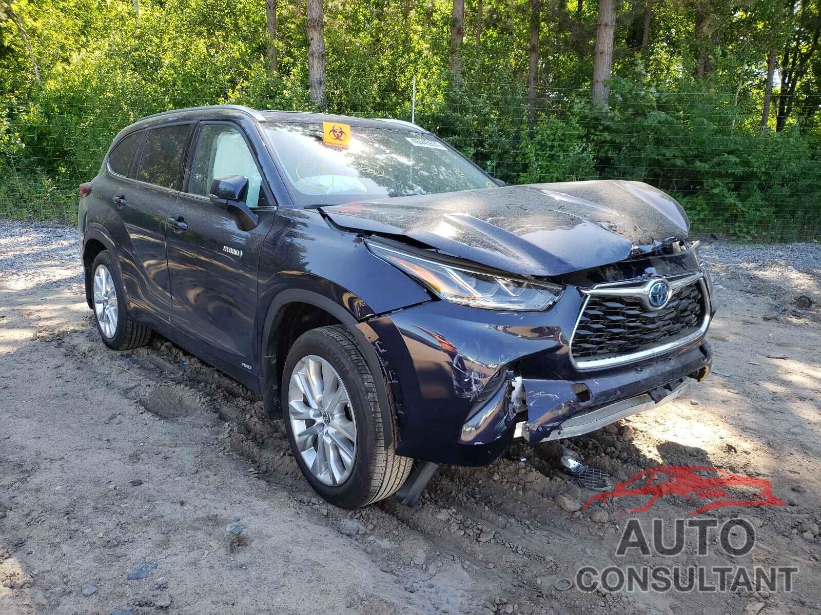 TOYOTA HIGHLANDER 2021 - 5TDXBRCH4MS017806