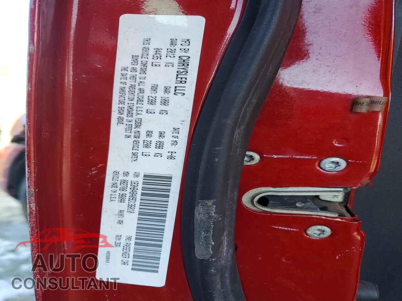 DODGE CALIBER 2009 - 1B3HB48A09D136010