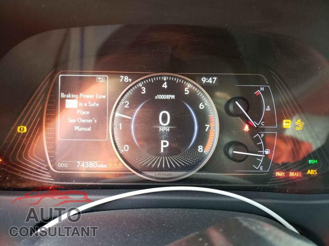 LEXUS UX 200 2019 - JTHY3JBH7K2005365