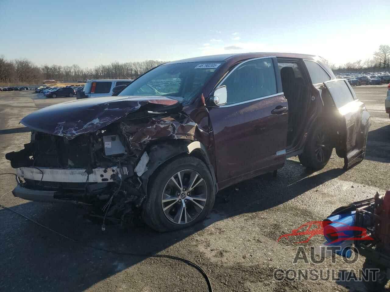 TOYOTA HIGHLANDER 2017 - 5TDBZRFH7HS458630