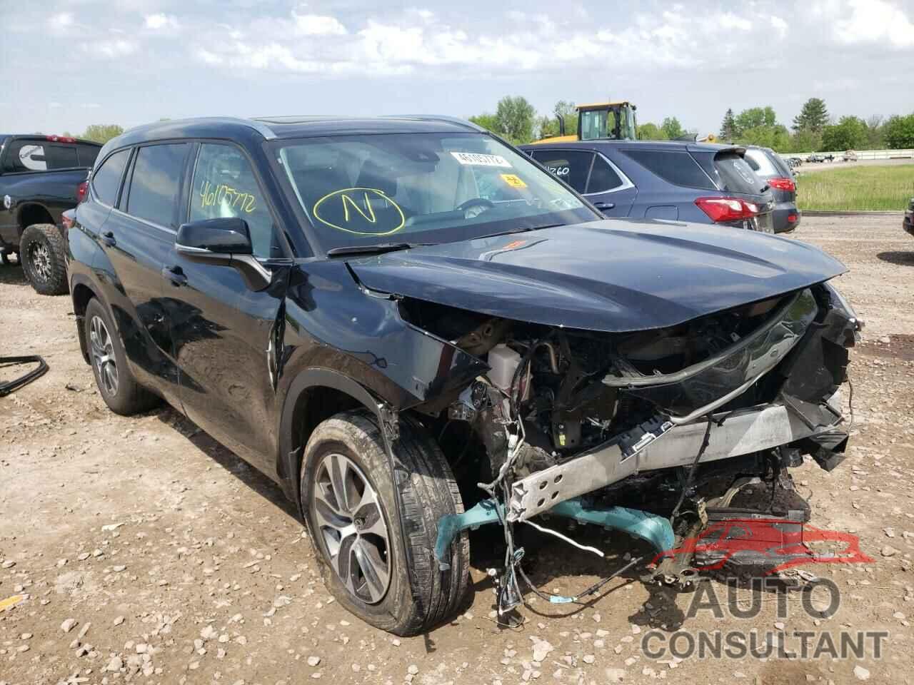 TOYOTA HIGHLANDER 2020 - 5TDGZRBH1LS037703