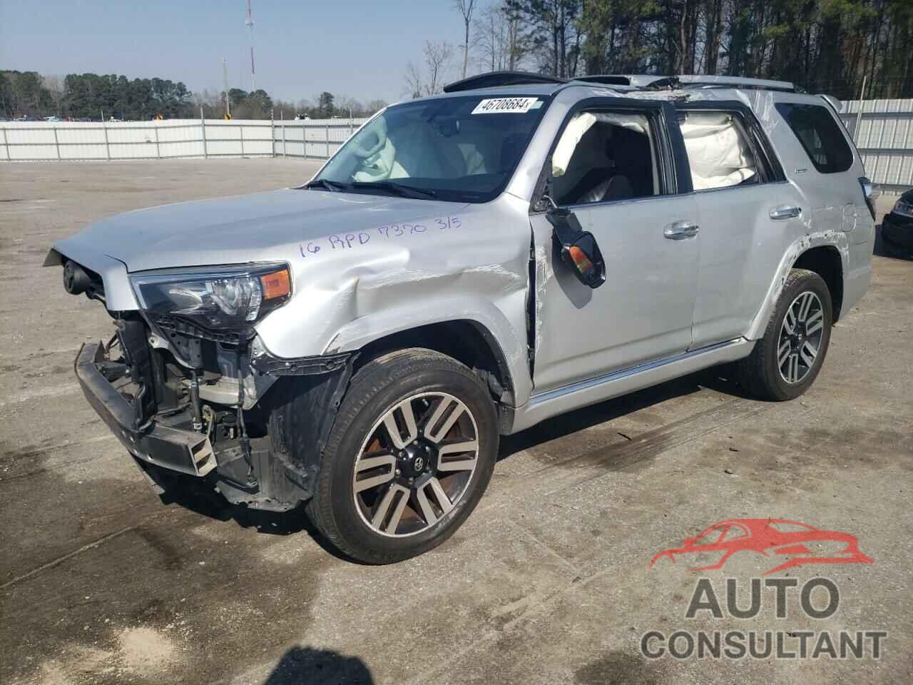 TOYOTA 4RUNNER 2016 - JTEBU5JR2G5297370