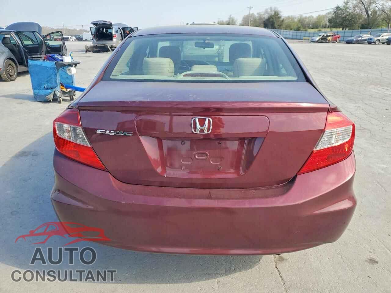 HONDA CIVIC 2012 - 19XFB2F87CE065775