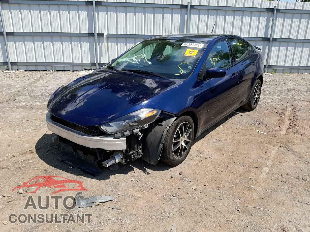 DODGE DART 2016 - 1C3CDFBB4GD538596