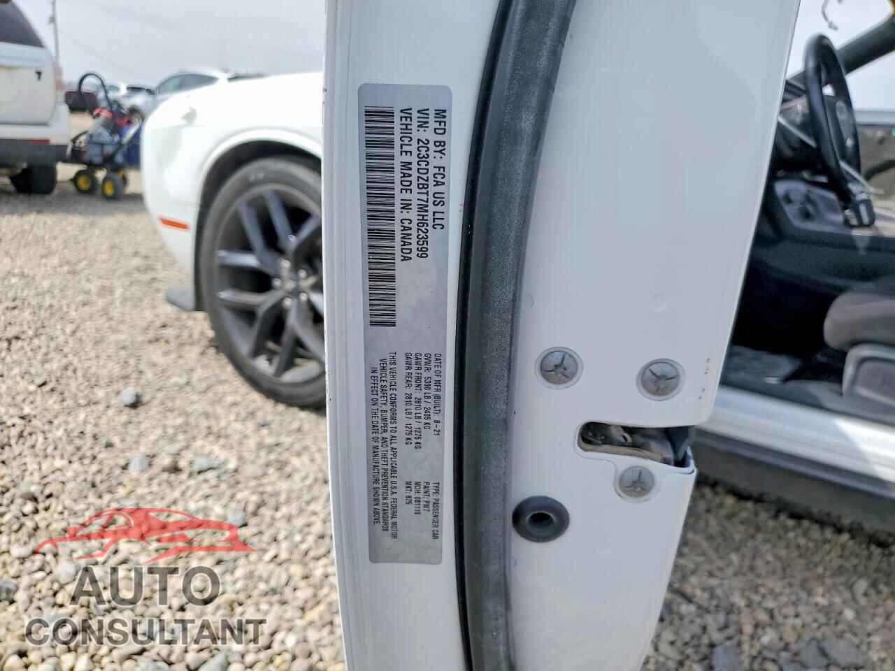 DODGE CHALLENGER 2021 - 2C3CDZBT7MH623599