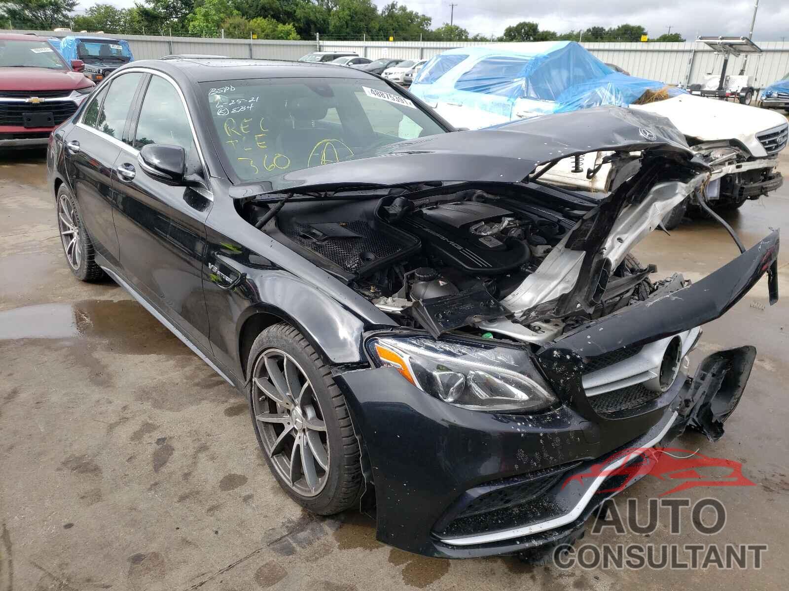 MERCEDES-BENZ C-CLASS 2018 - 55SWF8GBXJU242827
