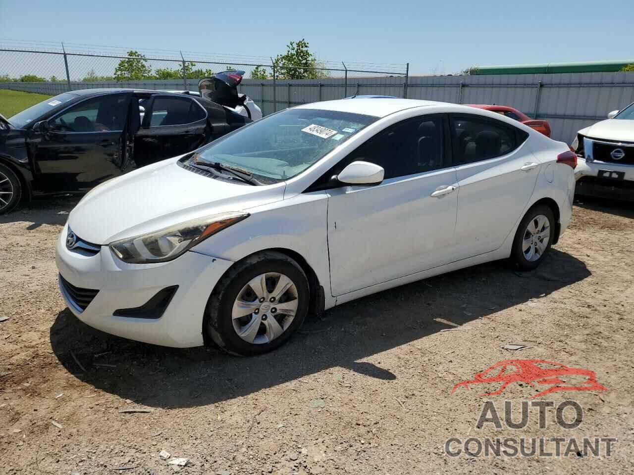 HYUNDAI ELANTRA 2016 - 5NPDH4AE6GH670063