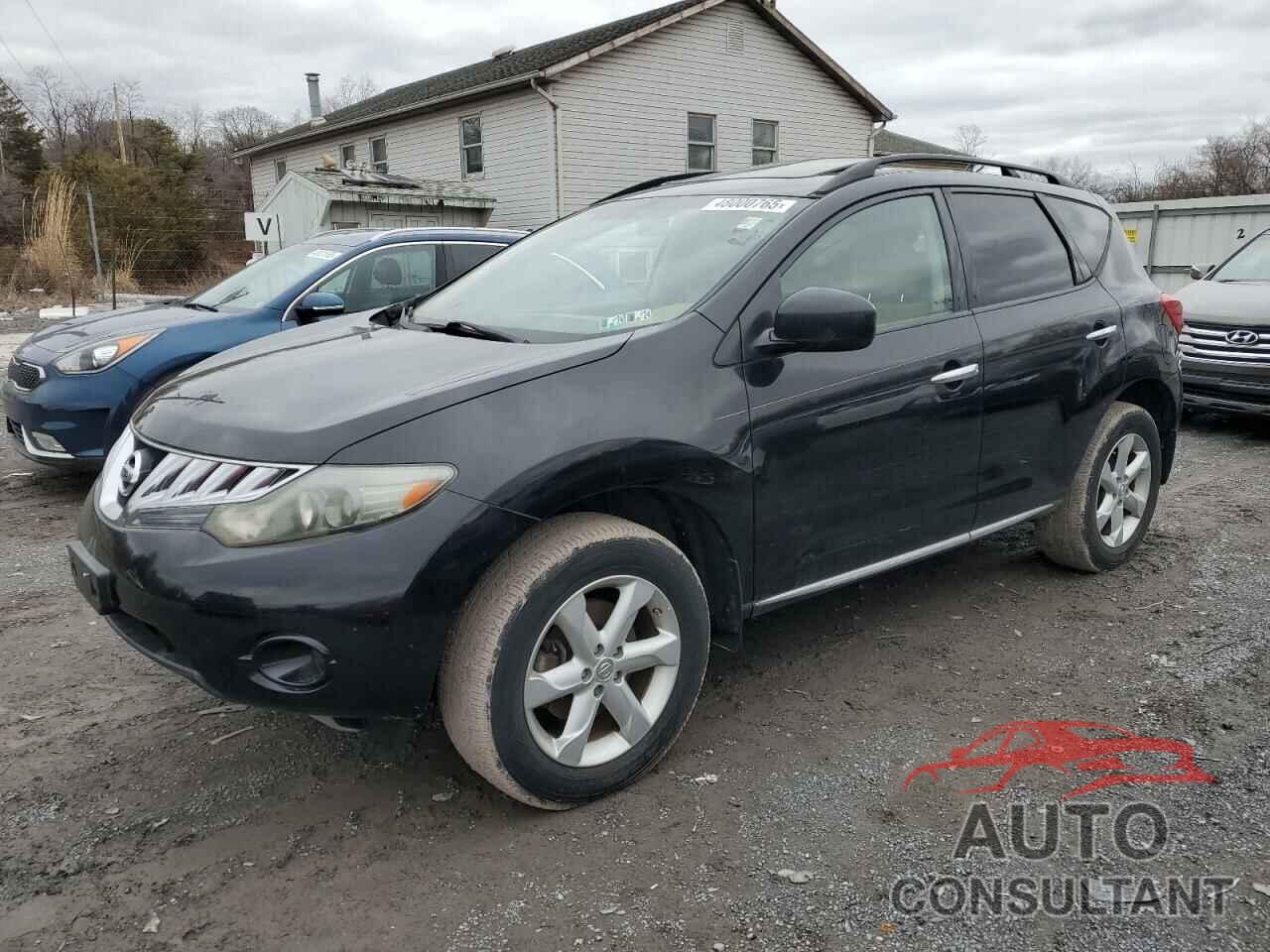 NISSAN MURANO 2009 - JN8AZ18W09W209732