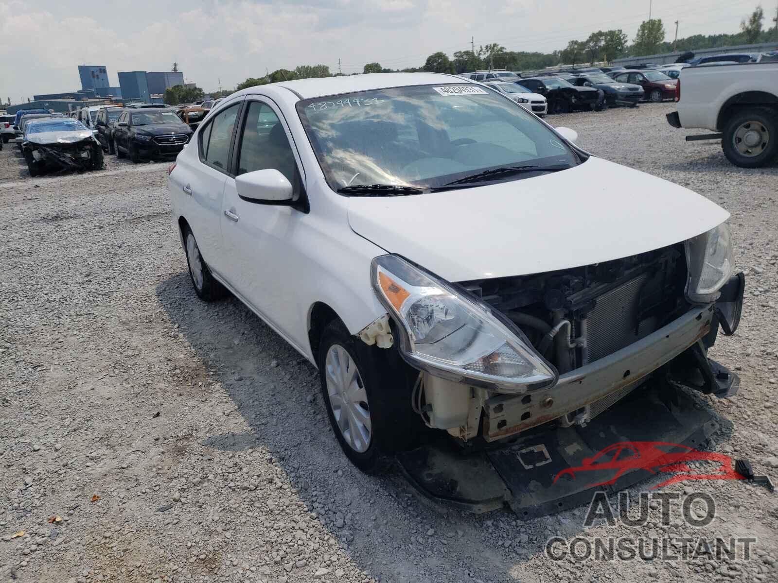 NISSAN VERSA 2016 - 3N1CN7APXGL809167