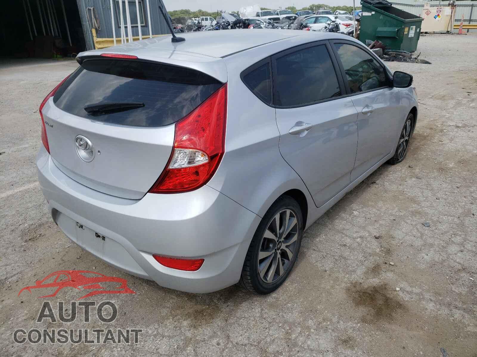 HYUNDAI ACCENT 2017 - KMHCU5AE3HU333480