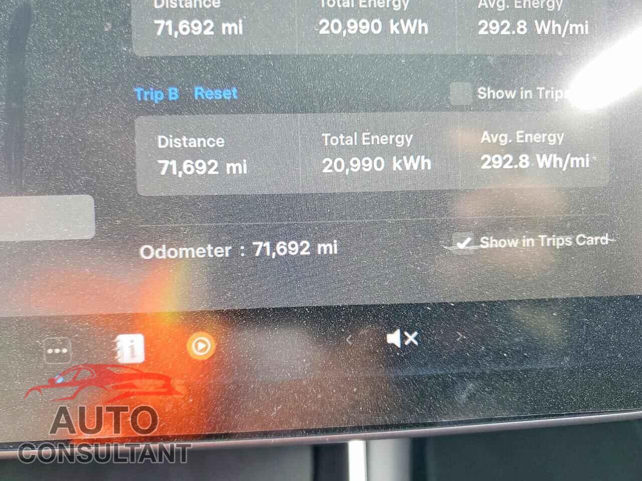 TESLA MODEL 3 2018 - 5YJ3E1EB8JF185416