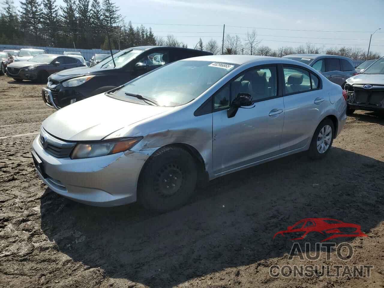 HONDA CIVIC 2012 - 2HGFB2F47CH105016