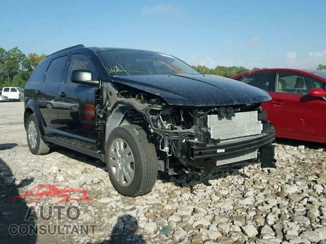 DODGE JOURNEY SE 2017 - 3C4PDCAB5HT524554