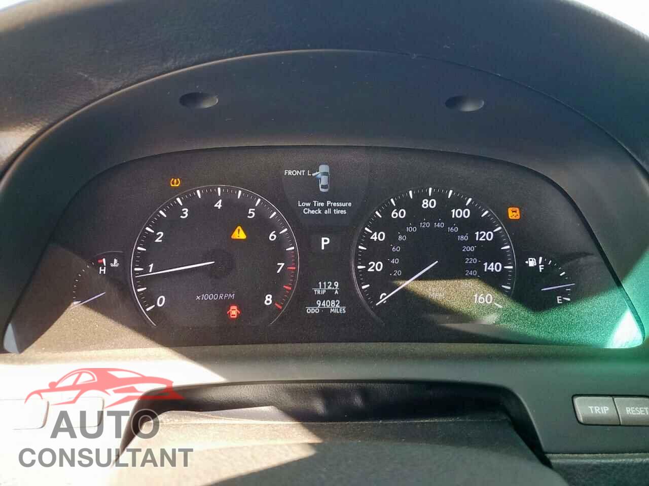 LEXUS LS460 2011 - JTHBL5EF2B5102883