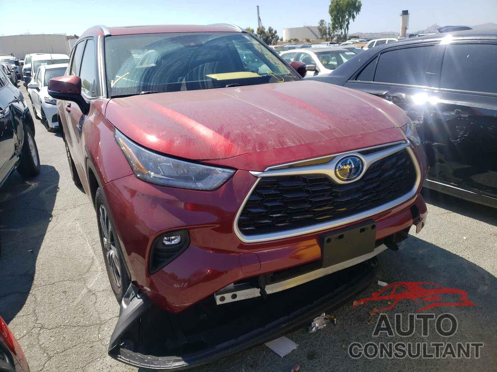 TOYOTA HIGHLANDER 2020 - 5TDHARAH7LS503163