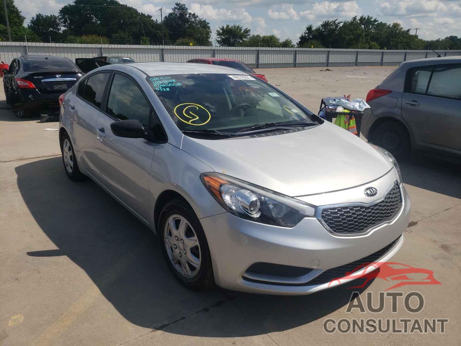 KIA FORTE 2016 - KNAFK4A64G5464711