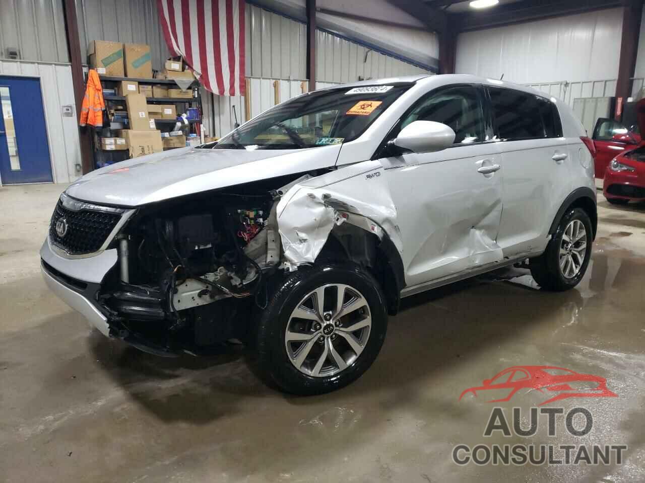 KIA SPORTAGE 2016 - KNDPBCAC4G7855076