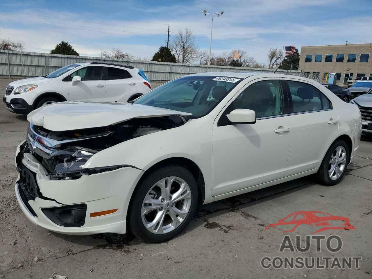 FORD FUSION 2012 - 3FAHP0HA6CR209409