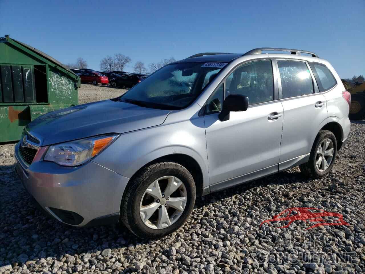 SUBARU FORESTER 2016 - JF2SJABCXGH476384