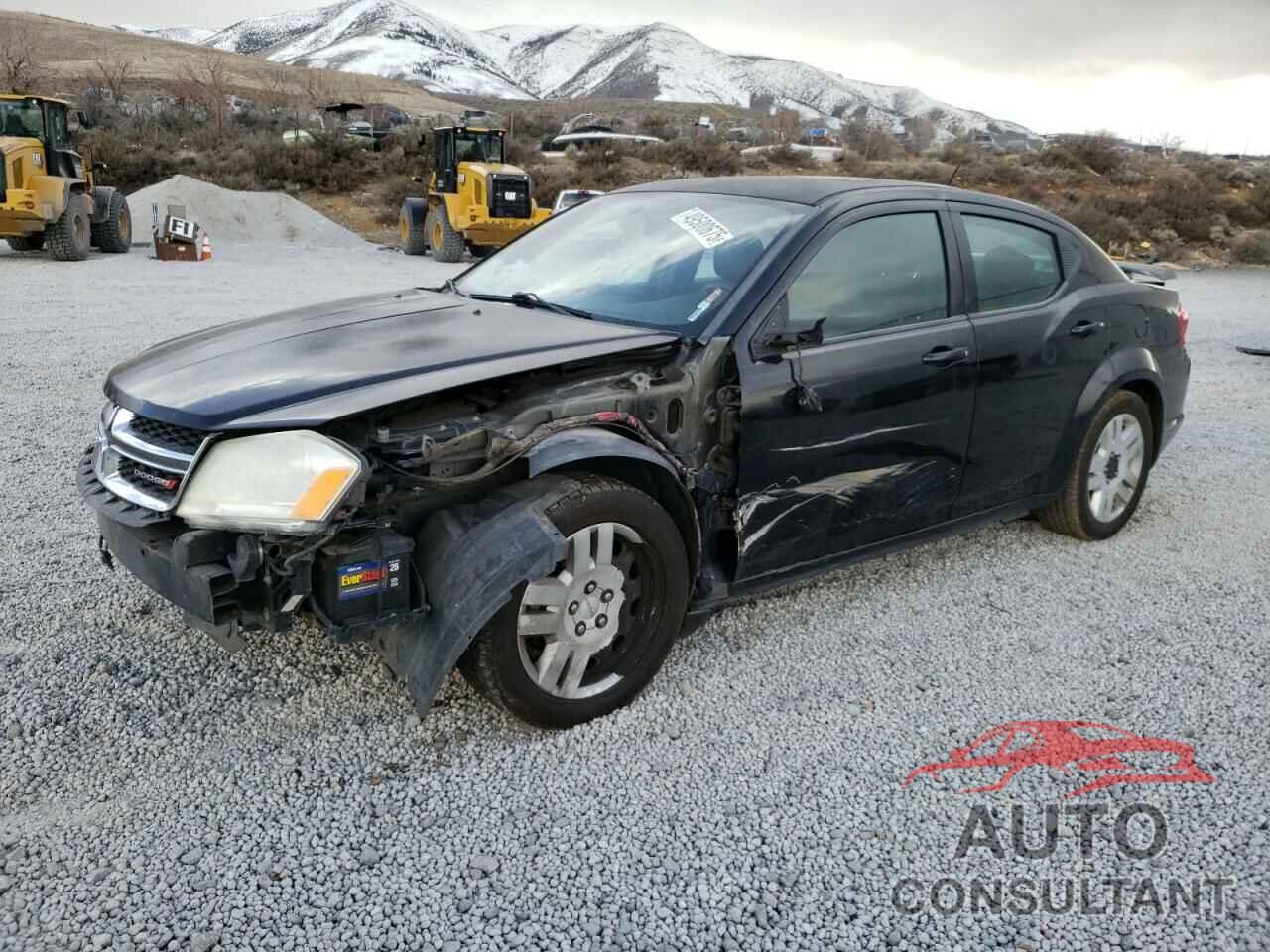 DODGE AVENGER 2012 - 1C3CDZAB9CN322699