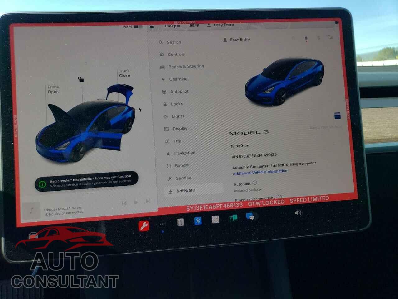 TESLA MODEL 3 2023 - 5YJ3E1EA8PF459133