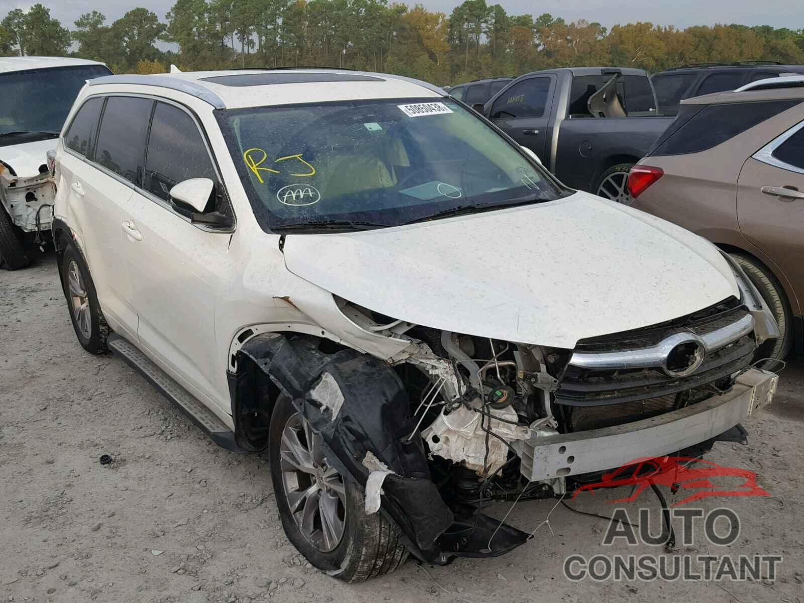 TOYOTA HIGHLANDER 2015 - 5TDKKRFH2FS044642