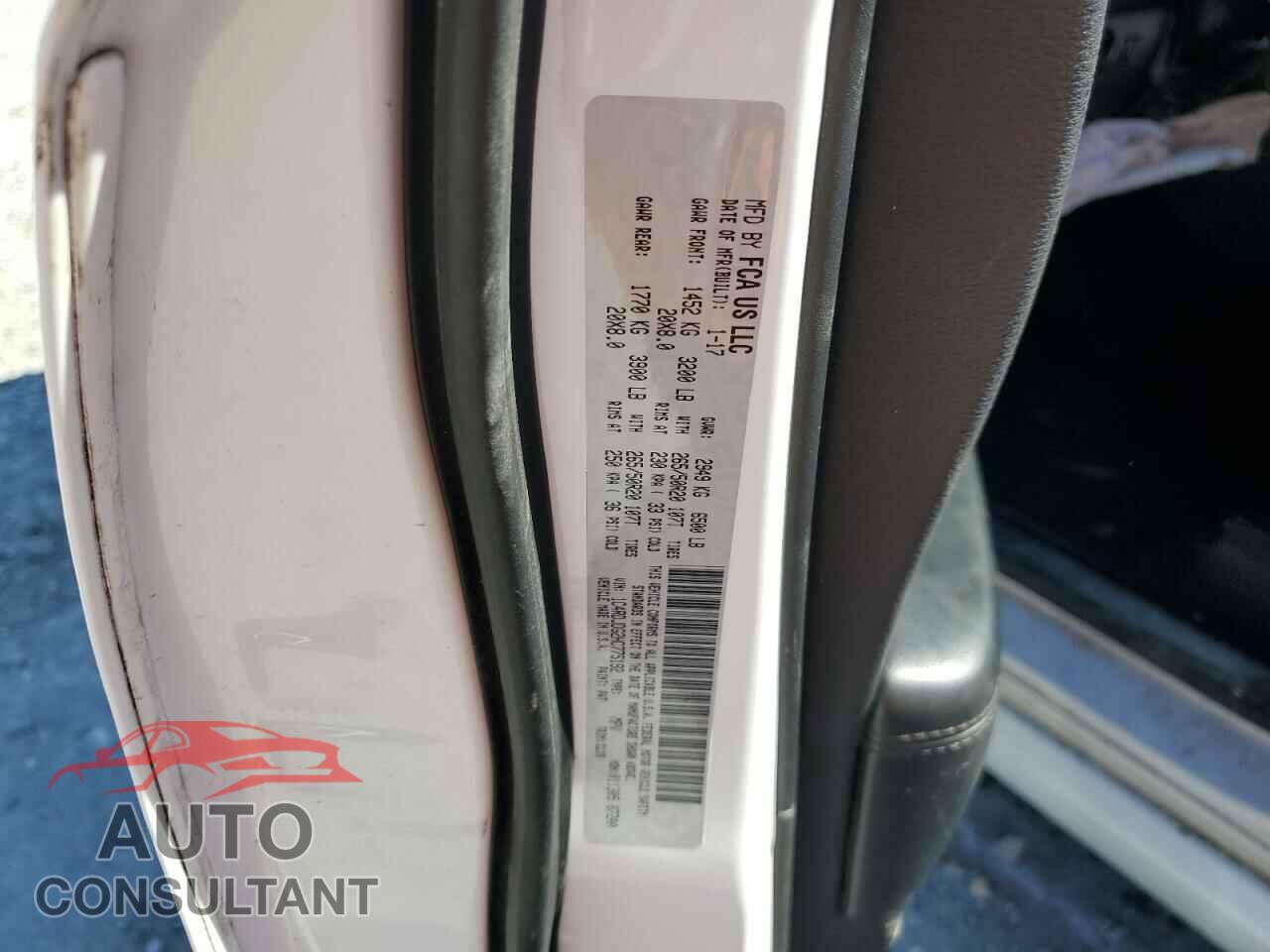 DODGE DURANGO 2017 - 1C4RDJDG2HC775192