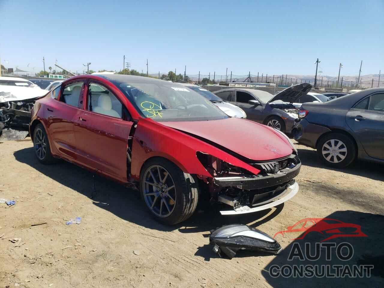 TESLA MODEL 3 2019 - 5YJ3E1EB8KF454452