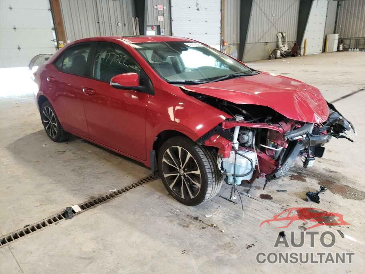 TOYOTA COROLLA 2017 - 2T1BURHE6HC888238