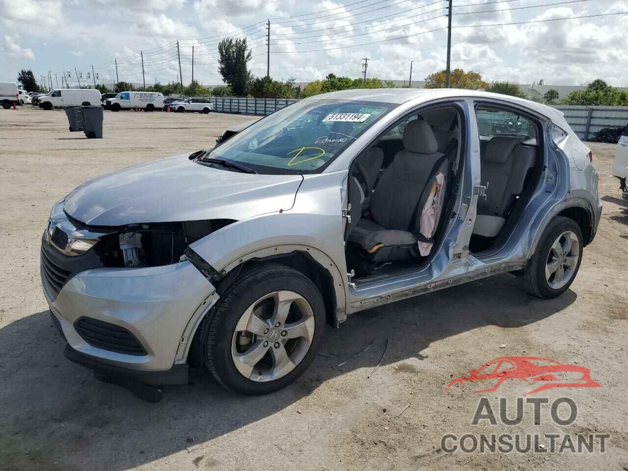 HONDA HR-V 2019 - 3CZRU5H31KG707043
