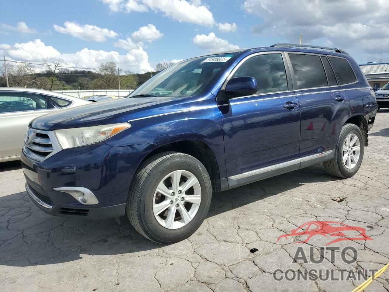 TOYOTA HIGHLANDER 2011 - 5TDZA3EH6BS016434