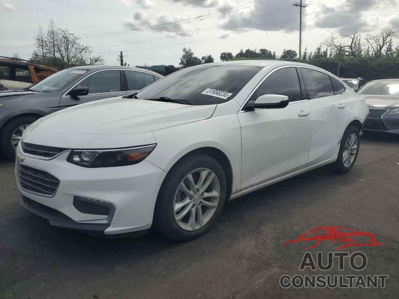 CHEVROLET MALIBU 2017 - 1G1ZE5ST3HF130787