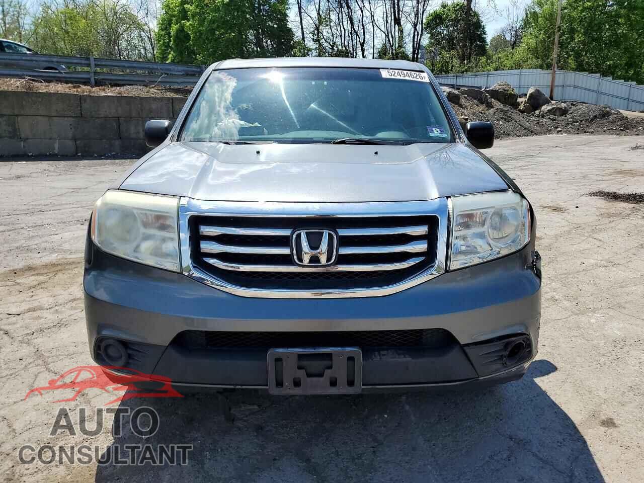 HONDA PILOT 2012 - 5FNYF4H20CB060641